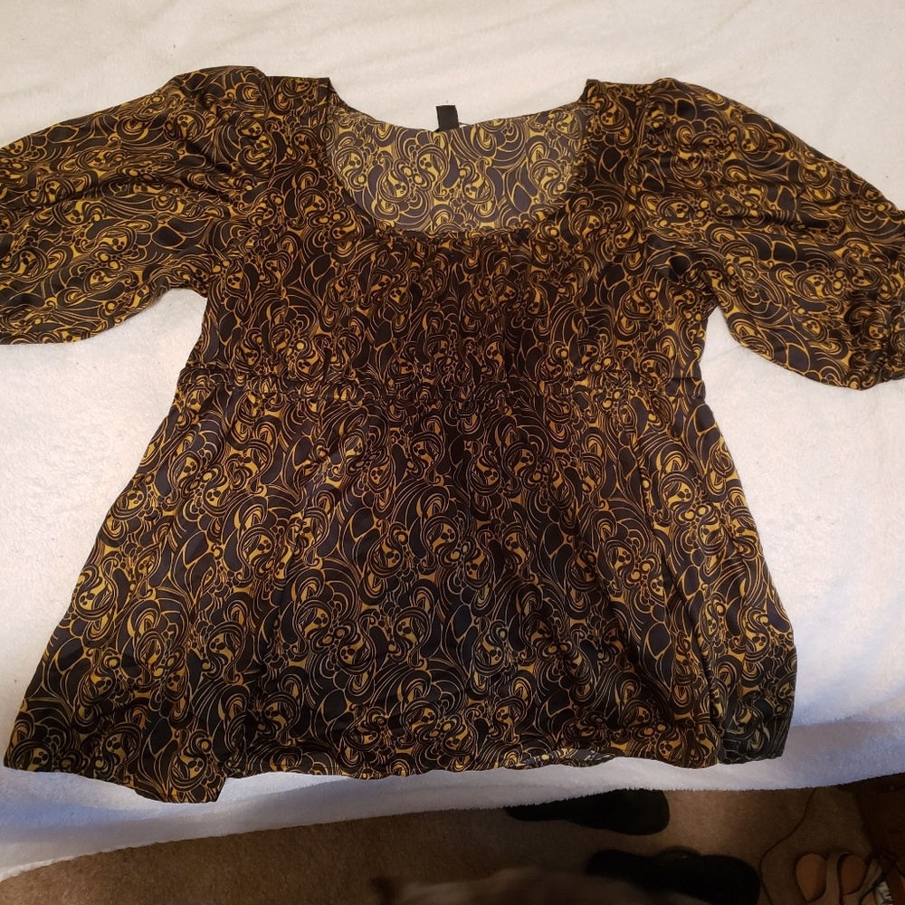 H&M empire waist top
